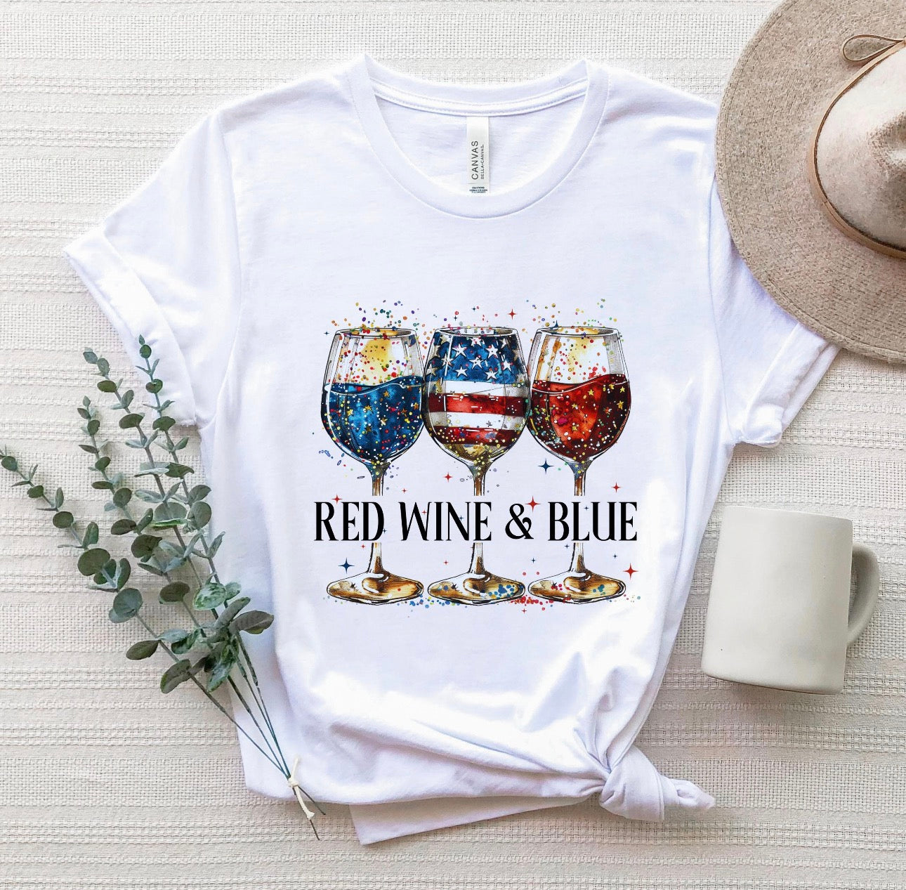 Red Wine & Blue