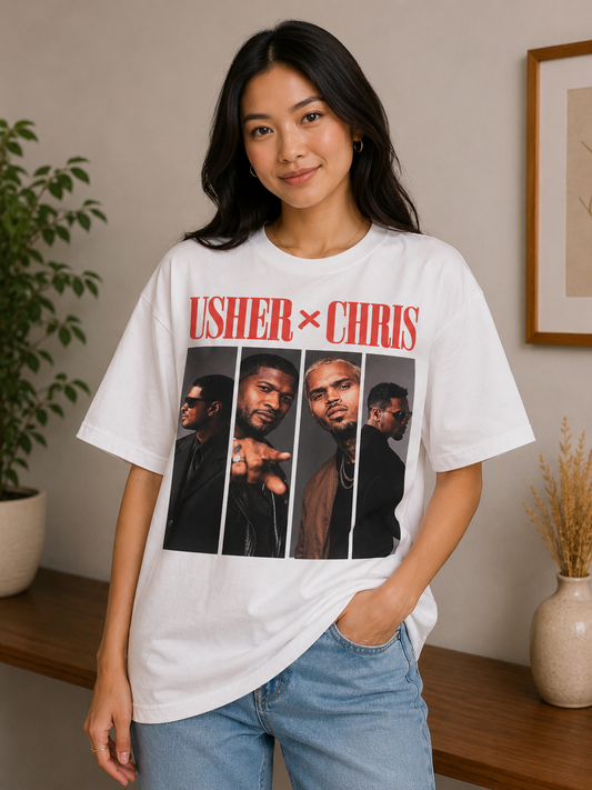Usher & Chris