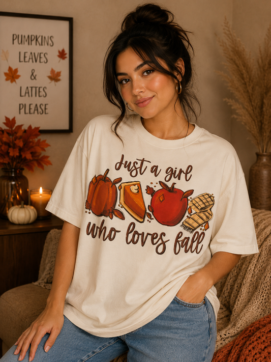 Girl Loves Fall